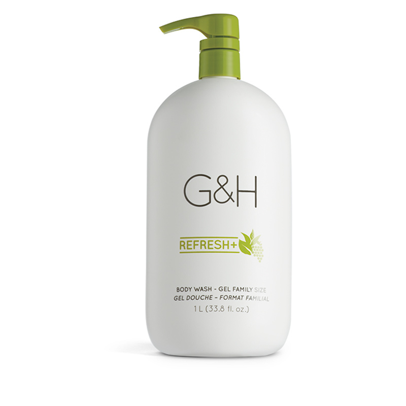 G&H Refresh+™ kūno želinio prausiklio papildymas