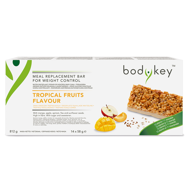 Meal Replacement Bar Tropical Fruits Bodykey by Nutrilite™ 3 Meal Replacement Bar Tropical Fruits Bodykey by Nutrilite™