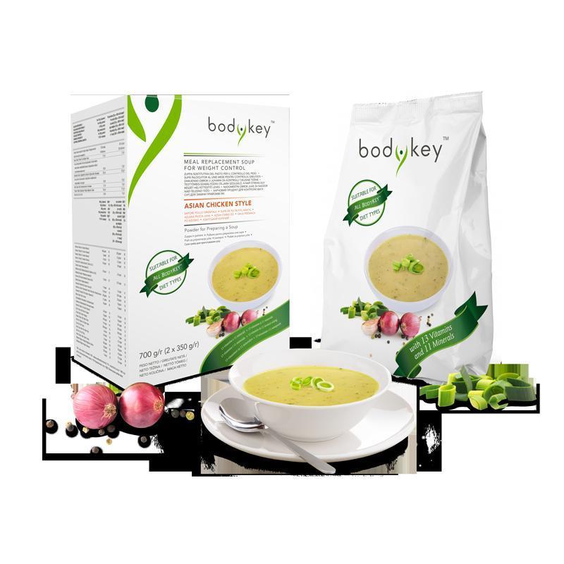 bodykey by Nutrilite™ Azijietiškos vištienos stiliaus sriuba, maisto pakaitalas