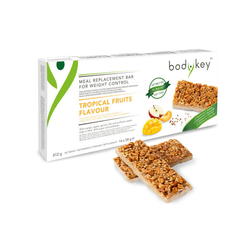 bodykey by Nutrilite™ Maisto pakaitalo batonėlis „Tropiniai vaisiai”