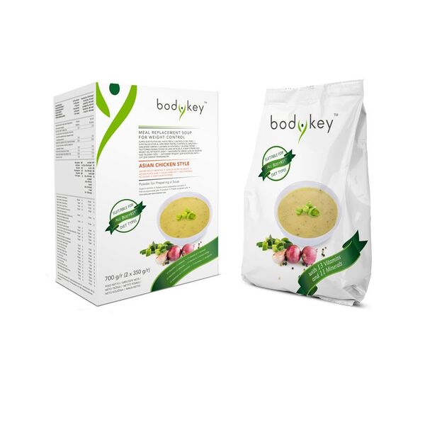 Asian Chicken Style Meal Replacement Soup Bodykey by Nutrilite™ 3 Азиатский куриный суп, заменяющий прием пищи Bodykey by Nutrilite™