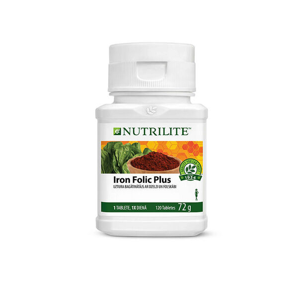 Железо плюс фолиевая кислота Nutrilite™ 3 Железо плюс фолиевая кислота Nutrilite™