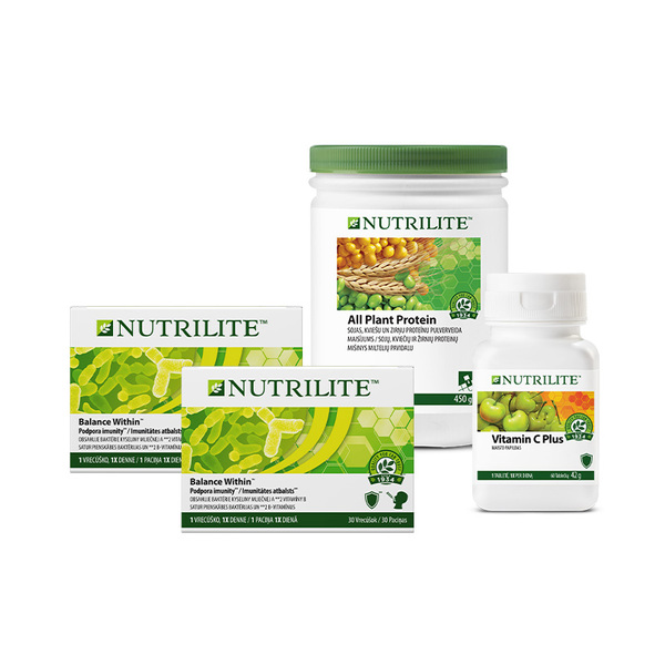 Ištisus metus imunitetą stiprinančių vitaminų rinkinys „Nutrilite™“ 3 Ištisus metus imunitetą stiprinančių vitaminų rinkinys „Nutrilite™“