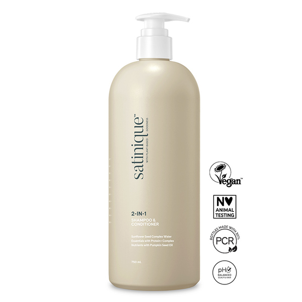 Satinique™ 2-in-1 Shampoo & Conditioner 750 ml
