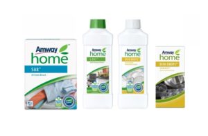Draugiškį aplinkai AMWAY Home valymo, skallbimo ir indų plovimo produktai